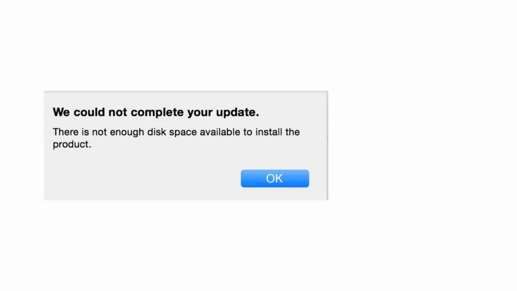 Check for Enough Available Space - You cannot install Google Drive in this location