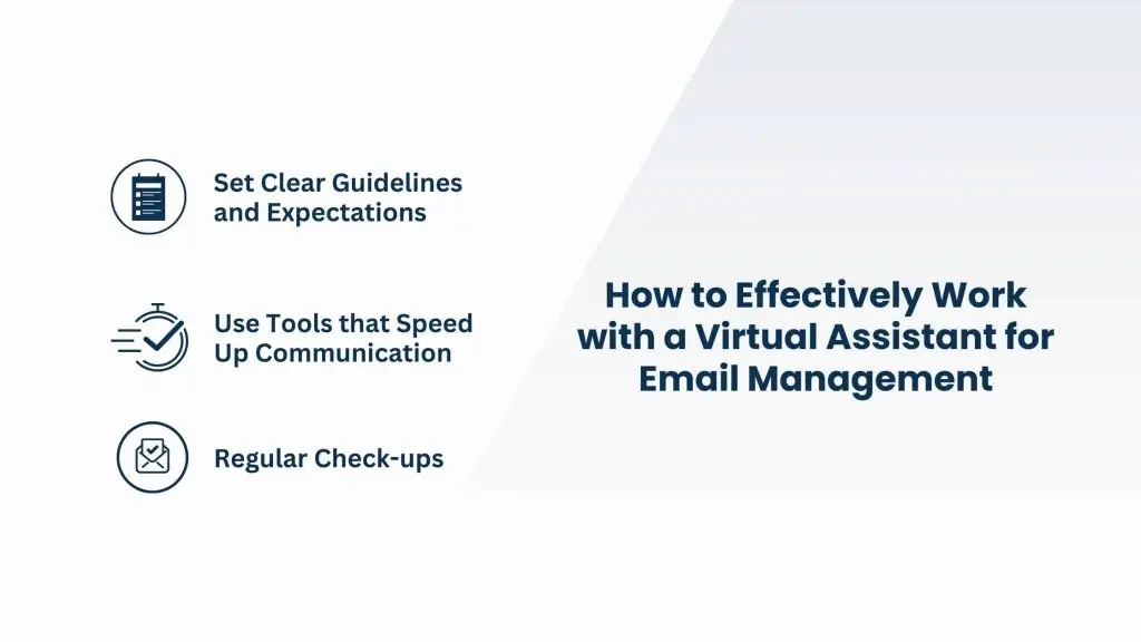 How to Effectively Work with a Virtual Assistant for Email Management