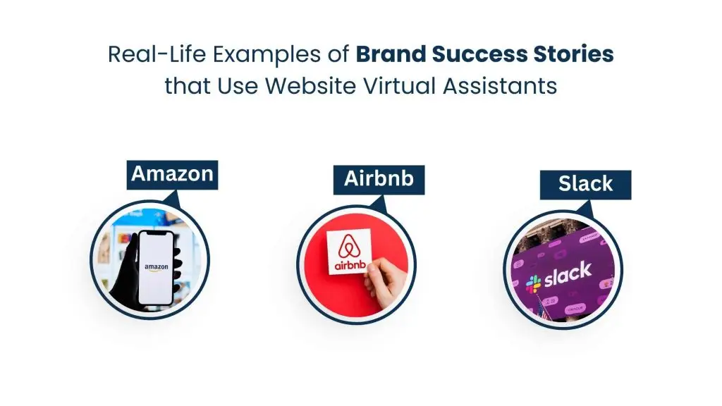 Real-Life Examples of Brand Success Stories that Use Website Virtual Assistants