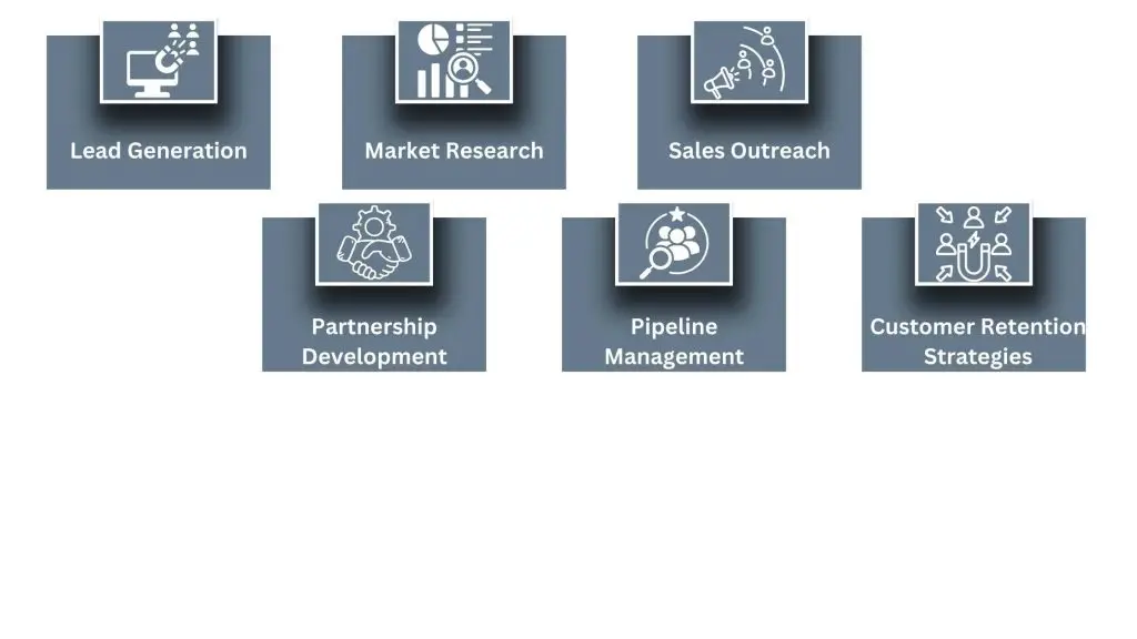 Typically Outsourced Business Development Functions
