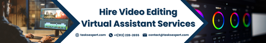 Hire Video Editing VA Poster