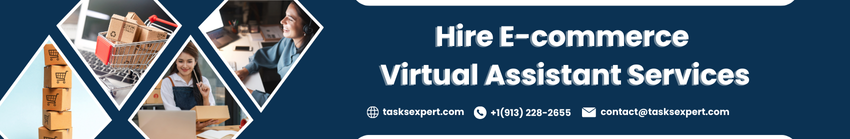 Hire ecommerce VA poster