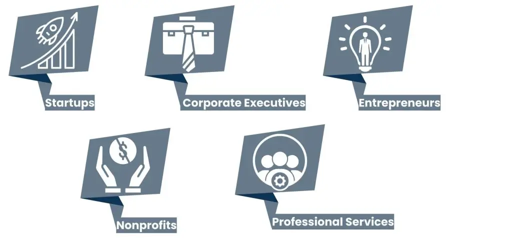 Sectors benefiting from Virtual Executive Assistants
