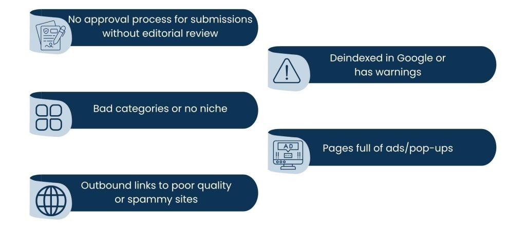 Directory Link Building Strategies: Spotting the Best SEO-Friendly Listings - Red Flags to Avoid