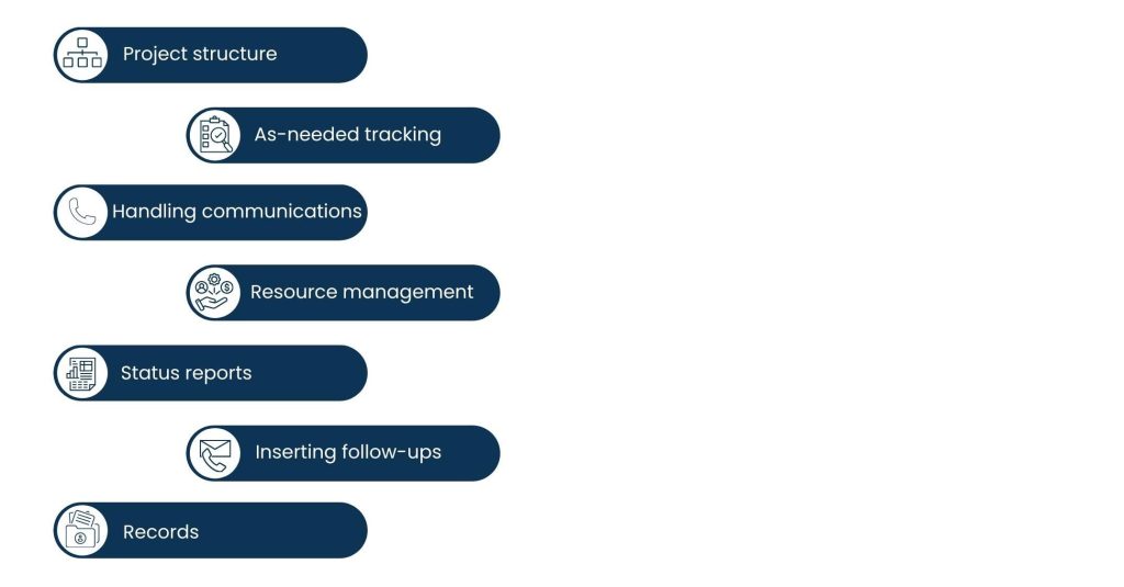 Project Management Virtual Assistant: Streamlining Workflows for Business Growth - Key Responsibilities of a Project Management VA