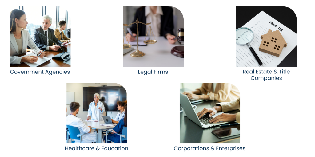 Who Use Public Records Software
