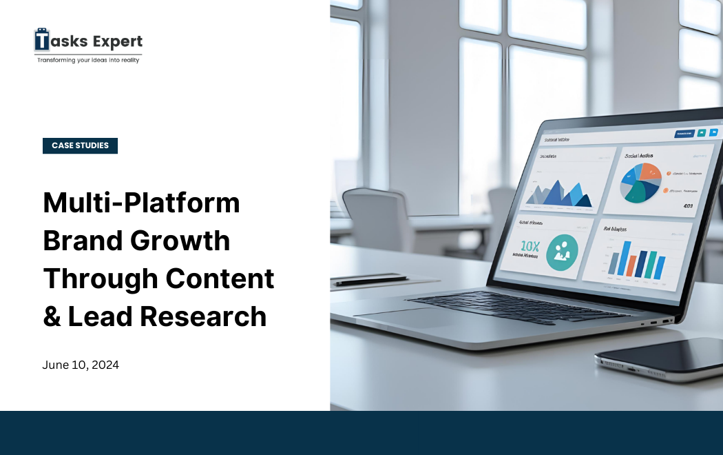Multi-Platform Brand Growth Through Content & Lead Research