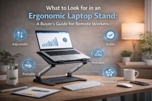 ergonomic laptop stand